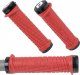 ODI Chwyty przykręcane MTB ODI Troy Lee Designs, Lock-On czerwone, czarne obejmy, 130mm 1