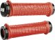 ODI Chwyty przykręcane MTB ODI Troy Lee Designs, Lock-On czerwone, czarne obejmy, 130mm 1