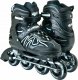 Rolki Allright Rapid rekreacyjne regulowane czarne r. 35-38 1