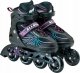 Rolki Allright Celerity rekreacyjne regulowane czarne r. 35-38 1