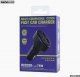 Ładowarka Remax Ładowarka samochodowa 2x USB, 2x USB-C, REMAX RCC329, 75W (czarna) 2