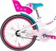 VELOTRADE Rower Dziecięcy dla Dziewczynki 20 cali Biały 4