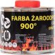 Hurtex Lakier farba żaroodporna do kominka/pieca czarna 0.5L 1