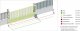 Nice Zestaw NICE ROBUS 1000 ERA FLOR do bram przesuwnych 2