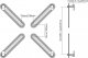 Maclean Adapter do ekranow bez otworow VESA MC-899 6