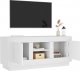 vidaXL vidaXL Szafka pod TV, biała, 102x35x45 cm, materiał drewnopochodny 5