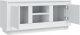 vidaXL vidaXL Szafka pod TV, biała, 102x35x45 cm, materiał drewnopochodny 7