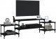 vidaXL Szafka pod TV, czarna, 197x35x52 cm 4