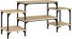 vidaXL vidaXL Szafka pod TV, dąb sonoma, 117x35x52cm, materiał drewnopochodny 2