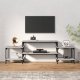 vidaXL vidaXL Szafka pod TV, szary dąb sonoma, 157x35x52 cm 3
