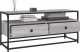 vidaXL vidaXL Szafka pod TV, szary dąb sonoma, 100x35x45 cm 4