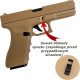tomdorix Pistolet Glock 17 Replika ASG Na Kulki + Tarcze 3