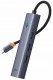 HUB USB Baseus Hub 4w1 Baseus UltraJoy USB-C do 3x USB 3.0 + RJ45 (szary) 3