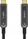 Kabel USB Claroc USB-C - USB-C 10 m Czarno-srebrny (CLAROC-USBC-10M) 2