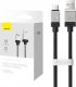Kabel USB Baseus USB-A - USB-C 1 m Czarny (CAKW000601) 11