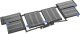 Bateria Mitsu Bateria A1820 do Apple MacBook Pro 15 A1707 6