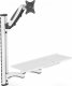 Digitus Ramię nacienne pojedyncze 1xLCD + klawiatura, max. 32' i 8kg uchylno-obrotowe 360° (PIVOT) 1