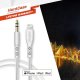 Kabel USB Energizer Lightning - mini Jack 3.5 mm 1.5 m Biały (C41ROJALIHT) 4
