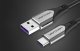 Kabel USB Vention USB-A - USB-C 1.5 m Szary (COFHG) 3