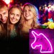 Kinkiet Heckermann Neon LED Heckermann wiszący JEDNOROŻEC 2