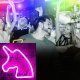 Kinkiet Heckermann Neon LED Heckermann wiszący JEDNOROŻEC 3