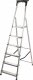 Kadax KADAX Drabina Domowa Aluminiowa 6 Stopniowa + Hak 1
