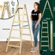 Kadax KADAX Drabina Drewniana Rozstawna Malarska 2x6 2