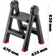 Kadax KADAX Taboret 63cm Kuchenny Solidny Składany 150kg 2