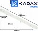 Suszarka na pranie Kadax Suszarka Na Pranie Ubrania Sufitowa 6 Prętów 100cm 3