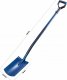 Kadax Szpadel Metalowy Trzonek Ergonomiczny Prosty 20 cm 3