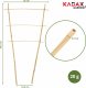 Kadax Drabinka Bambusowa Podpora Pnączy Podwójna 45cm 1