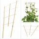 Kadax Drabinka Bambusowa Podpora Pnączy Potrójna 60cm 6