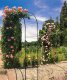 Kadax Pergola Ogrodowa Metalowa Łuk Na Kwiaty Róże 255cm 7