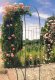 Kadax Pergola Ogrodowa Metalowa Łuk Na Kwiaty Róże 250cm 1