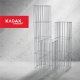 Kadax Pergola Ogrodowa Słup Dla Roślin Pnących 60 cm 6