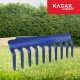 Kadax Grabie Metalowe Utwardzane Z Trzonkiem 10 Zębów 6