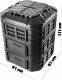 Kadax Kompostownik Ogrodowy Modularny Całoroczny 860L 4