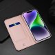 Dux Ducis Etui do iPhone 15 pokrowiec z klapką i portfelem na kartę Dux Ducis Skin Pro - czarne 16