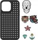 Pinit Zestaw Etui Pinit Dynamic + Tattoo Pin iPhone 14 Pro Max 6.7" czarny/black wzór 3 1