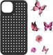 Pinit Zestaw Etui Pinit Dynamic + Flower/ Butterfly Pin iPhone 14 6.1" czarny/black wzór 1 1
