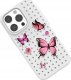 Pinit Zestaw Etui Pinit Dynamic + Flower/ Butterfly Pin iPhone 14 6.1" czarny/black wzór 1 4