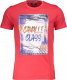Cavalli Class CAVALLI CLASS T-SHIRT Z KRÓTKIM RĘKAWEM MĘSKI CZERWONY 2XL 1