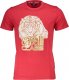 Cavalli Class CAVALLI CLASS T-SHIRT Z KRÓTKIM RĘKAWEM MĘSKI CZERWONY 2XL 1