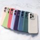 Hurtel Silikonowe magnetyczne etui iPhone 14 Pro Silicone Case Magsafe - ciemnoniebieskie 3