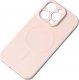 Hurtel Silikonowe magnetyczne etui iPhone 14 Pro Max Silicone Case Magsafe - różowe 1