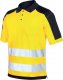 INDUSTRIAL STARTER IS-08190 - Lekka i praktyczna koszulka odblaskowa POLO - Zółto-granatowa S 2