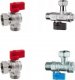 Top-Therm Zestaw zaworów kątowych z filtrami do kotłów gazowych dwufunkcyjnych (zawór c.o. z magnesem) TOP-THERM MAG-KIT-02 1