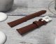 JVD Skórzany pasek do zegarka 18 mm JVD R41302-18 brązowy 1