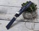 JVD Skórzany pasek do zegarka 16 mm JVD R41309-16 granatowy 2