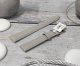 JVD Skórzany pasek do zegarka 14 mm R41414-14 szary gołębia 2